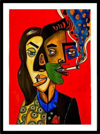 the couple by artist jihad haddad